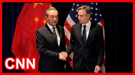 Blinken meets top Chinese diplomat as efforts to ramp down tensions continue